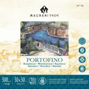 Akvarelový blok Magnani Portofino 30x30cm 300g 100% bavlna
