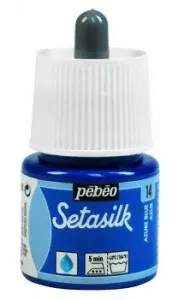 Barva na hedvábí Setasilk 45ml – 14 modrá azurová