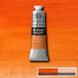 Vodou ředitelná olejová barva Artisan 37ml – 090 cadmium orange hue