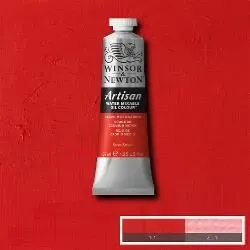 Vodou ředitelná olejová barva Artisan 37ml – 099 cadmium red medium