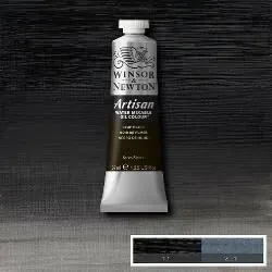 Vodou ředitelná olejová barva Artisan 37ml – 337 lamp black