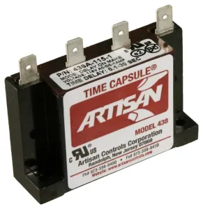 Artisan Controls 438A-115-1 Solid State Timer, 30Sec, 115Vac/dc
