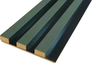 ArtLay Lamelový panel PM1 | černý podklad Barva: Zelená