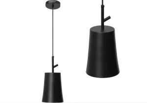 ArtPodlas Visící černá lampa | APP1034-1CP