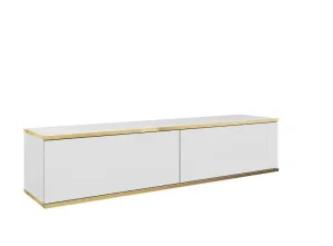 ArtPS TV stolek BIJOU 135 | závěsný Barva: Bílá