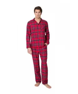 Aruelle Daren Long Pánské pyžamo, XL, red/červená