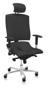 ASANA Seating Ergonomická kancelářská židle Asana Architect Barva čalounění: Eko kůže Antracitová 525