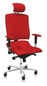 ASANA Seating Ergonomická kancelářská židle Asana Architect Barva čalounění: Eko kůže Červená 582
