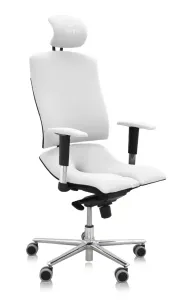 ASANA Seating Ergonomická kancelářská židle Asana Architect Barva čalounění: Látka Atlantic Bílá 60063