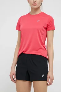 Běžecké šortky Asics dámské, černá barva, hladké, medium waist
