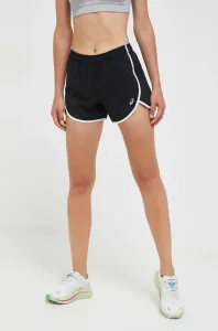 Běžecké šortky Asics Icon černá barva, medium waist