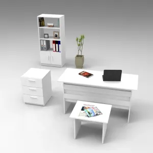 ASIR Set kancelářského nábytku VO11 bílý
