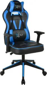 ASIR Kancelářské herní křeslo XFLY modré černé