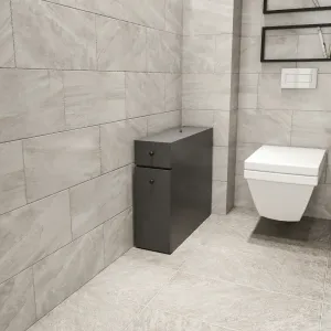 Hanah Home Koupelnová skříňka Calencia 55 cm antracit