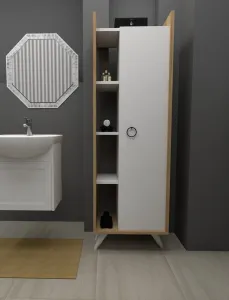 Hanah Home Koupelnová skříňka Mirage 50 cm bílá