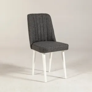 ASIR Jídelní židle VINA bílá antracit
