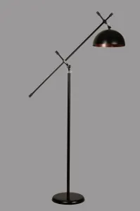 Opviq Stojací lampa Hans 180 cm černá
