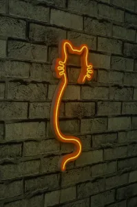 ASIR Dekorativní LED osvětlení KOČKA oranžová