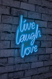 ASIR Dekorativní LED osvětlení LIVE LAUGH LOVE