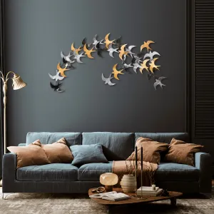 ASIR Kovová nástěnná dekorace BIRDS