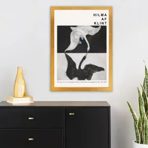 ASIR Dekorativní obraz H.Klint LABUTĚ Polystyren 55x75cm