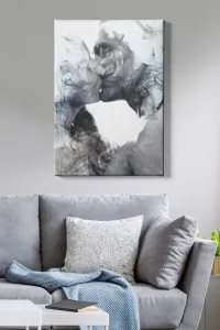 ASIR Nástěnný obraz KISS plátno 70 x 100 cm