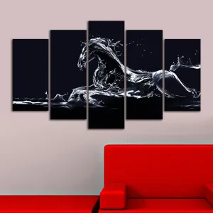 Hanah Home Vícedílný obraz Moving Horse 110x60 cm