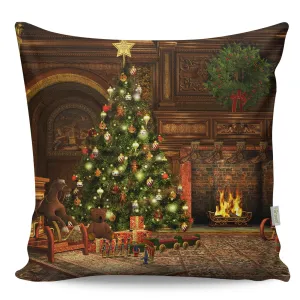 Hanah Home Vánoční dekorační polštář se stromečkem VASO 43x43 cm