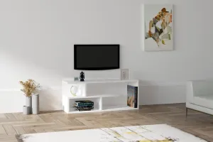 ASIR Televizní stolek CAFU bílý