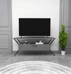 ASIR Televizní stolek TARZ antracit černý