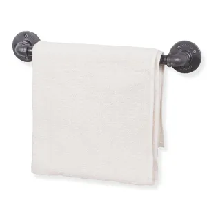 Kalune Design Nástěnný věšák na ručníky BORURAF 47 cm černý