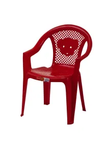 ASIR Dětská zahradní židle CHILD červená