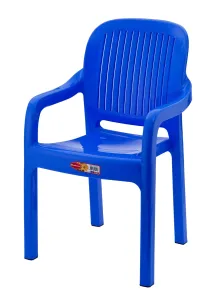 ASIR Dětská zahradní židle STRIPE modrá