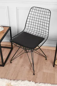 ASIR Zahradní židle FENCE černá