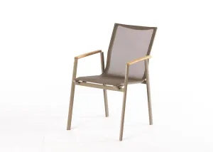 ASIR Zahradní židle NEXT cappuccino