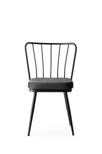 ASIR Zahradní židle YILDIZ černá #695992