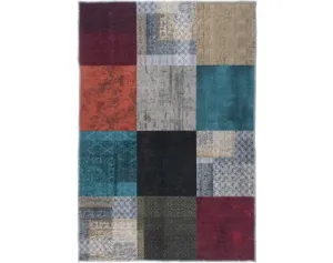 Koberec Edessa 80x150 cm, barevný vintage patchwork