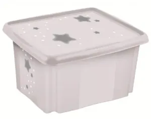 Úložný box Hvězdy 45 l, šedý