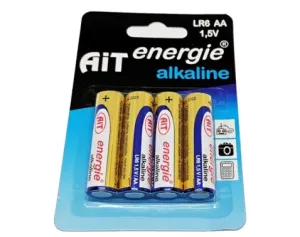 Tužková baterie (4 ks) Alkaline LR6 AA