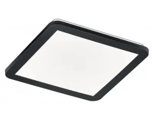 Stropní LED osvětlení Camillus 30x30 cm, čtvercové, černé