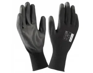 Pracovní rukavice (2 ks) Buck 10, černá s PU nástříkem