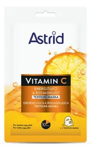 Astrid Energizující a rozjasňující textilní maska Vitamin C 1 ks