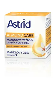 Astrid Mandlový výživný denní a noční krém pro suchou a velmi suchou pleť Almond Care 50 ml