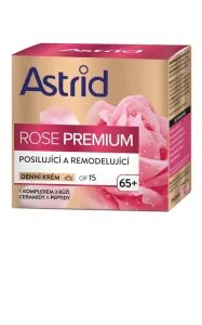 ASTRID Rose Premium 65+ posilující a remodelující denní krém OF15 50 ml