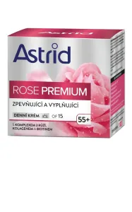 ASTRID Rose Premium 55+ zpevňující a vyplňující denní krém OF15 50 ml