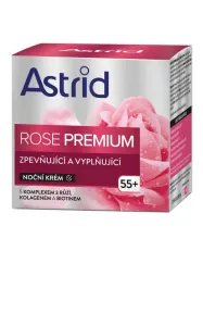 ASTRID Rose Premium 55+ zpevňující a vyplňující noční krém 50 ml