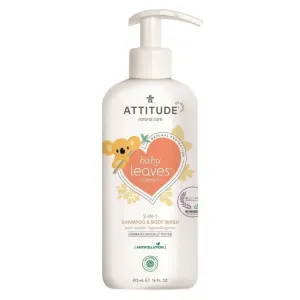 Attitude Dětské tělové mýdlo a šampon (2 v 1) Baby Leaves s vůní hruškové šťávy 473 ml NEW