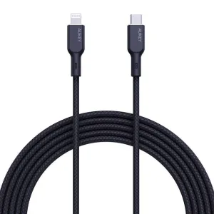 Aukey CB-NCL2 Kabel USB-C na Lightning 1,8 m (bílý)