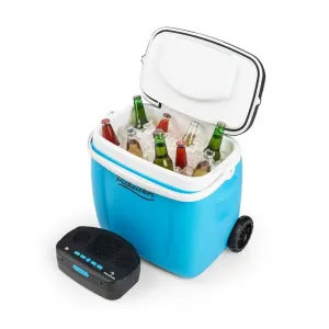 Auna Picknicker Trolley Music Cooler, autochladnička, chladicí box, kufříkový, 36 l, BT reproduktor, modrá