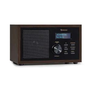 Auna Ambient DAB+/FM rádio, BT 5.0, AUX-In, LC displej, Budík s časovačem #760334